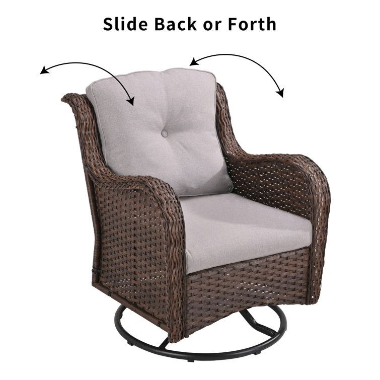 Red Barrel Studio® Swivel Rocker Set Of 3 Wayfair